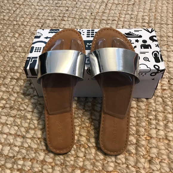 Magic Metallic slides in mirror silver - Picture 4 of 5